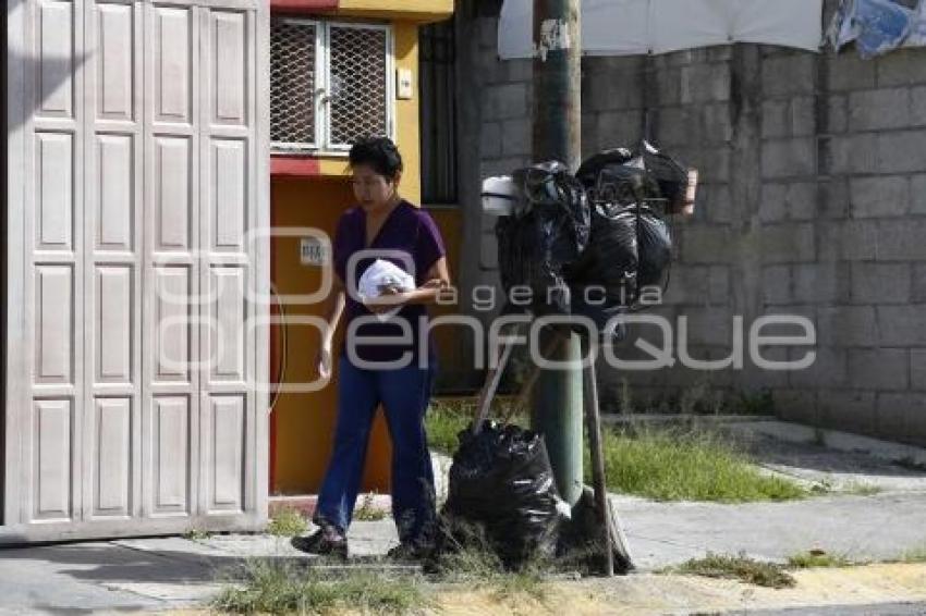 RECOLECCIÓN DE BASURA . CHOLULA