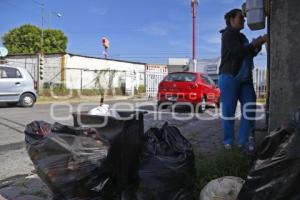 RECOLECCIÓN DE BASURA . CHOLULA