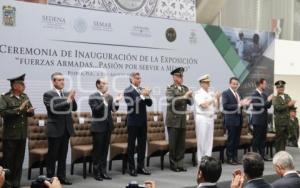 INAUGURACIÓN EXPOSICIÓN . FUERZAS ARMADAS