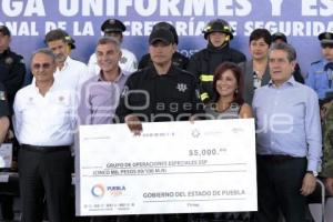 ENTREGA DE ESTÍMULOS SEGURIDAD PÚBLICA