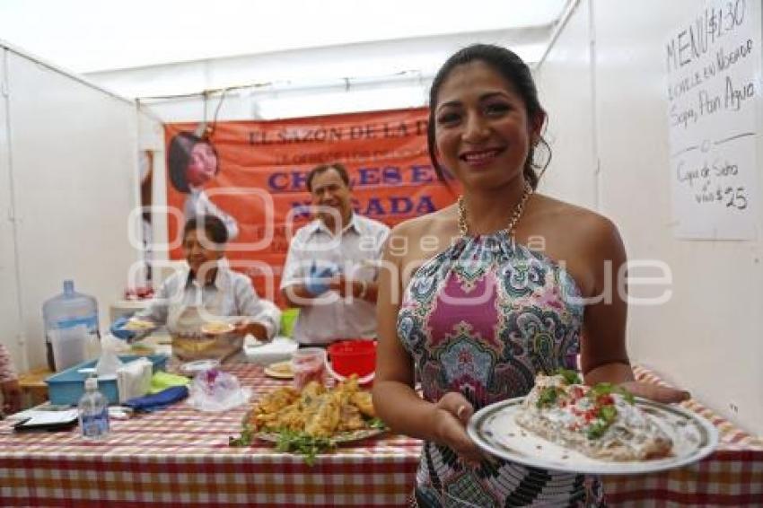 FERIA DEL CHILE EN NOGADA . CHOLULA