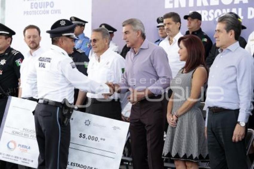 ENTREGA DE ESTÍMULOS SEGURIDAD PÚBLICA