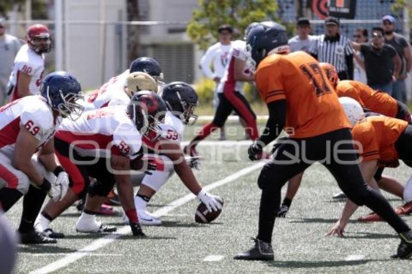 FÚTBOL AMERICANO . LOBOS BUAP VS ANÁHUAC