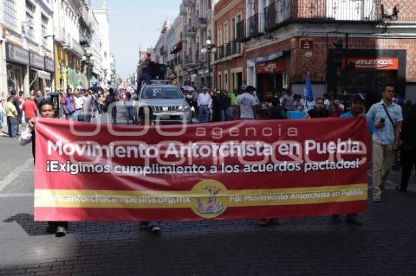 MANIFESTACIÓN ANTORCHA CAMPESINA