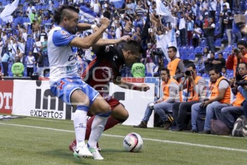 FÚTBOL . CLUB PUEBLA VS XOLOS