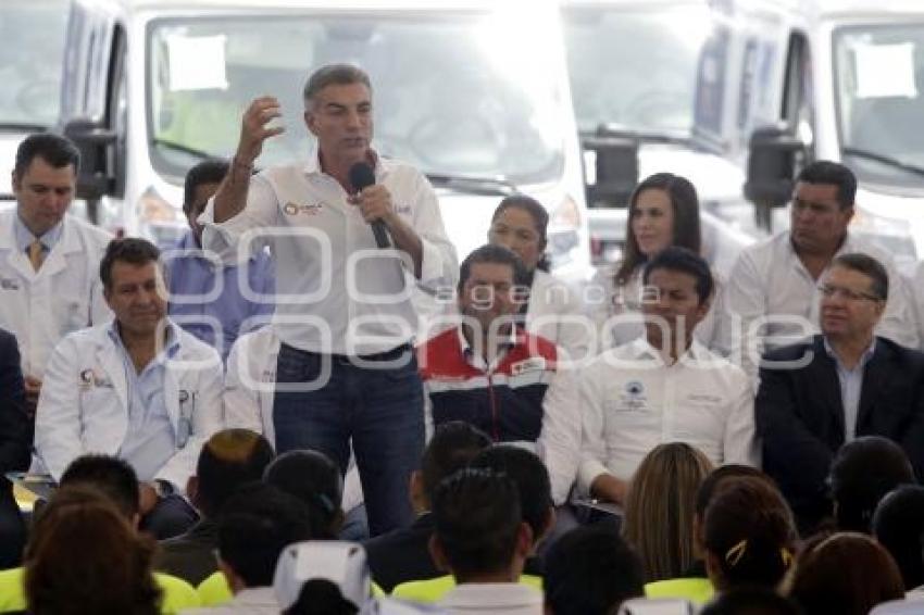 ENTREGA DE AMBULANCIAS