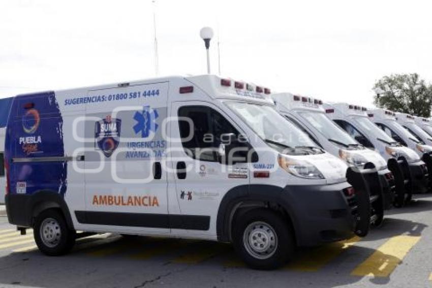 ENTREGA DE AMBULANCIAS