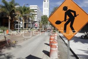 OBRAS . AVENIDA JUÁREZ