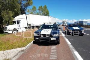 ASALTANTE MUERTO . AUTOPISTA