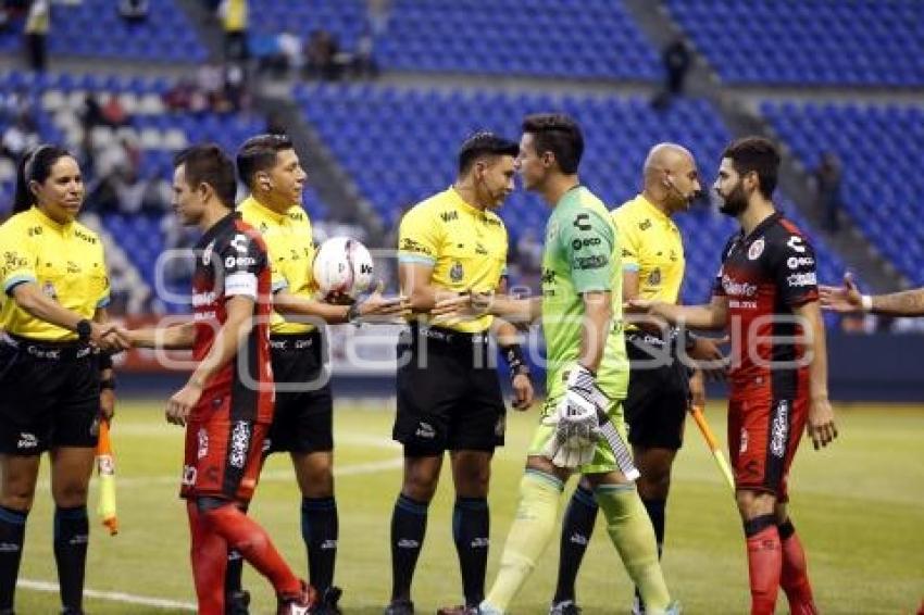 FÚTBOL . CLUB PUEBLA VS TIJUANA
