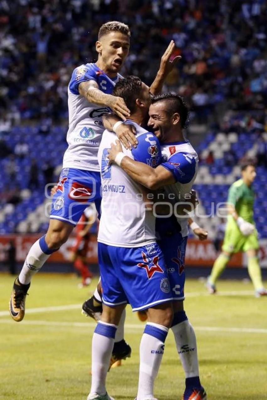 FÚTBOL . CLUB PUEBLA VS TIJUANA