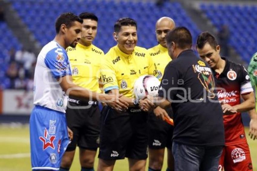 FÚTBOL . CLUB PUEBLA VS TIJUANA