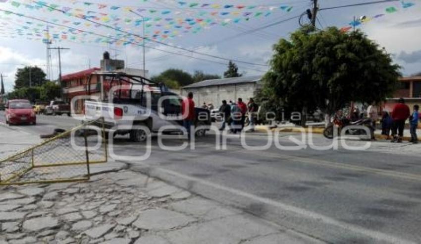 BLOQUEO . TEPANCO DE LÓPEZ