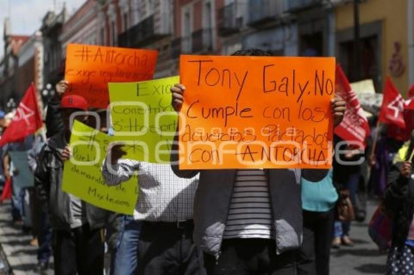 MANIFESTACIÓN ANTORCHA CAMPESINA