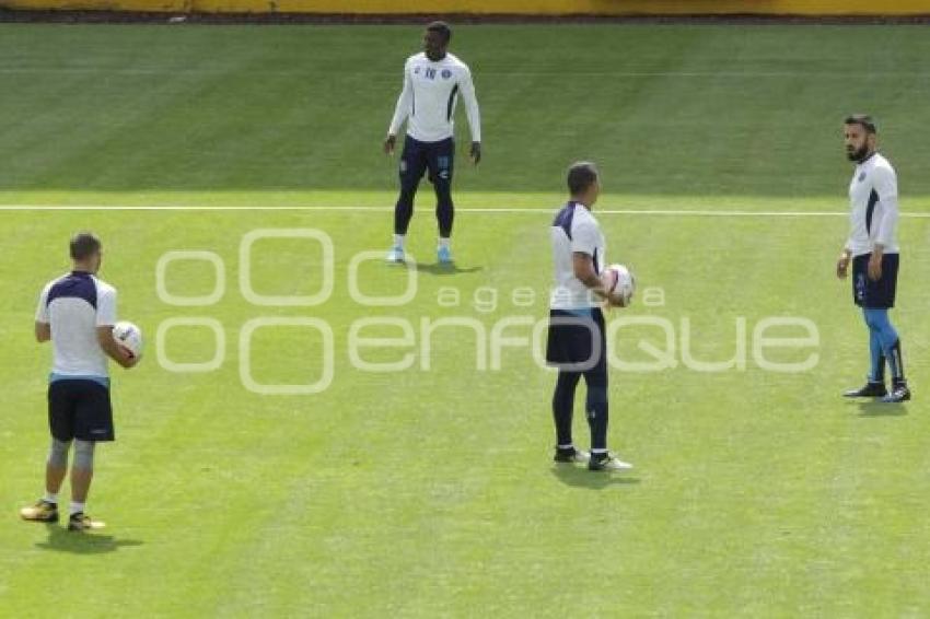 CLUB PUEBLA . ENTRENAMIENTO