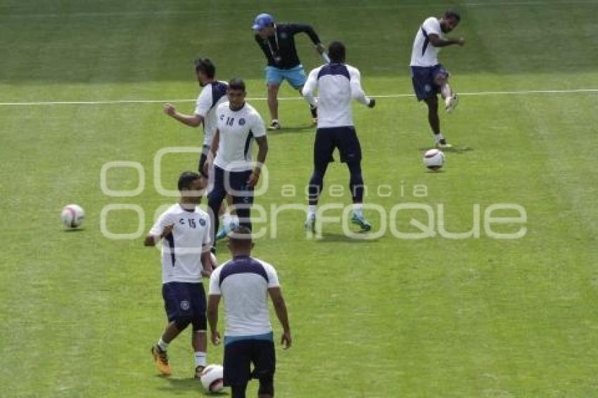 CLUB PUEBLA . ENTRENAMIENTO