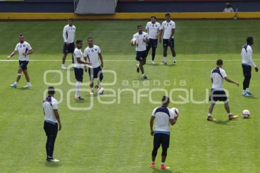 CLUB PUEBLA . ENTRENAMIENTO