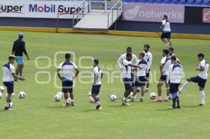 CLUB PUEBLA . ENTRENAMIENTO