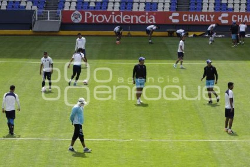 CLUB PUEBLA . ENTRENAMIENTO