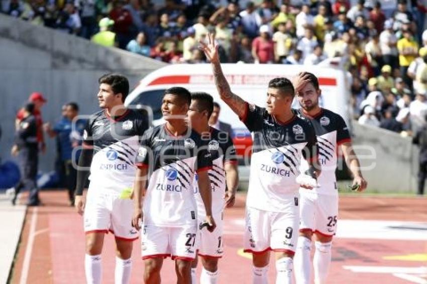 FÚTBOL . LOBOS BUAP VS AMÉRICA