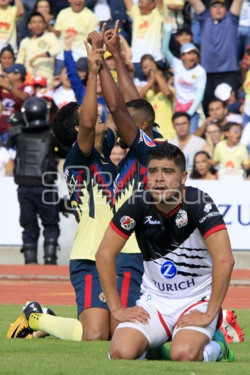 FÚTBOL. LOBOS BUAP VS AMERICA