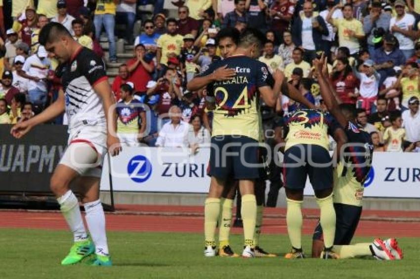 FÚTBOL. LOBOS BUAP VS AMERICA