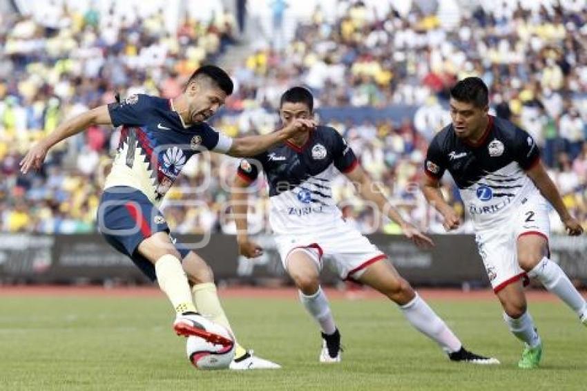 FÚTBOL . LOBOS BUAP VS AMÉRICA