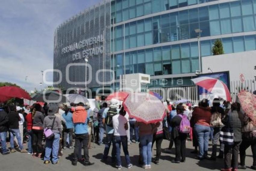 MANIFESTACIÓN . ANTORCHA CAMPESINA