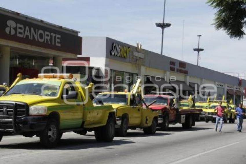 MANIFESTACIÓN . ANTORCHA CAMPESINA