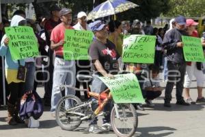 MANIFESTACIÓN . ANTORCHA CAMPESINA