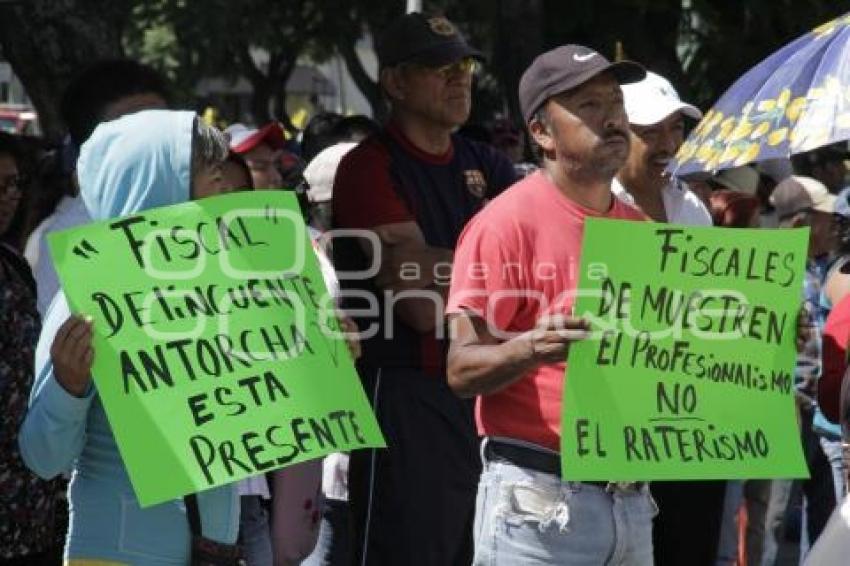 MANIFESTACIÓN . ANTORCHA CAMPESINA