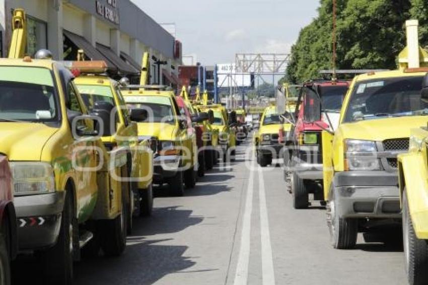 MANIFESTACIÓN . ANTORCHA CAMPESINA