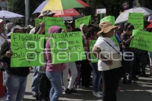 MANIFESTACIÓN . ANTORCHA CAMPESINA