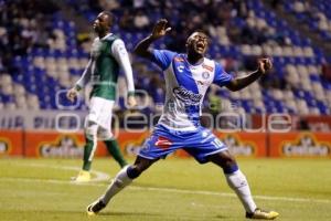 FÚTBOL . CLUB PUEBLA VS LEÓN