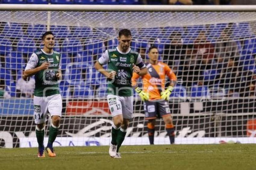 FÚTBOL . CLUB PUEBLA VS LEÓN