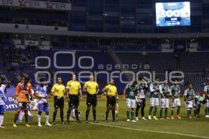 FÚTBOL . CLUB PUEBLA VS LEÓN