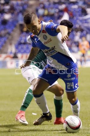 FÚTBOL . CLUB PUEBLA VS LEÓN