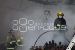 INCENDIO . MADERERÍA . SANCTÓRUM