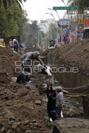 OBRAS . AVENIDA JUÁREZ