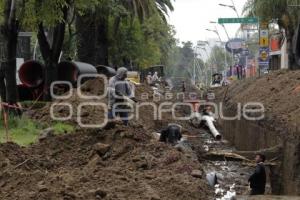 OBRAS . AVENIDA JUÁREZ