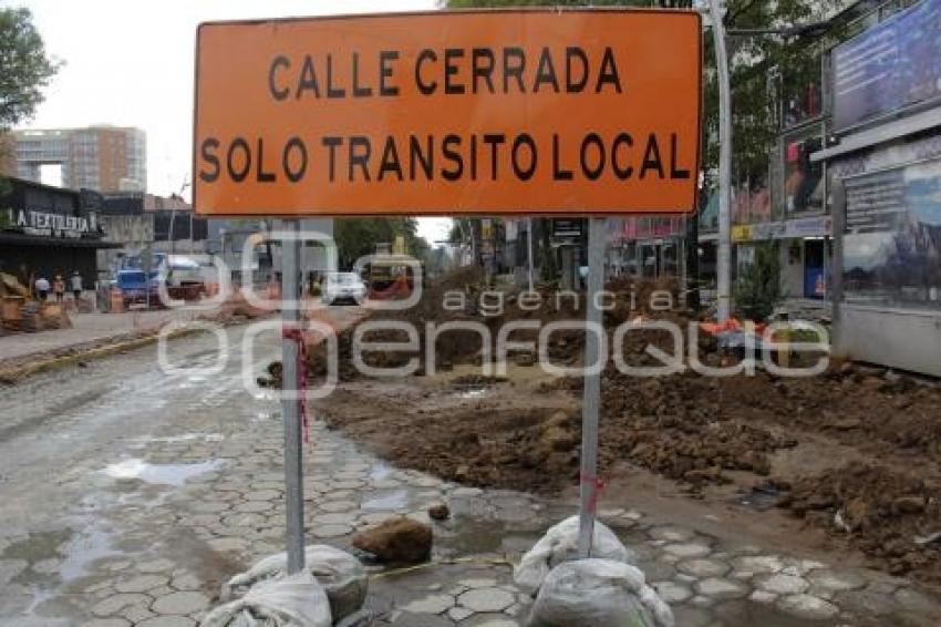 OBRAS . AVENIDA JUÁREZ