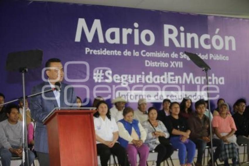 INFORME . MARIO RINCÓN