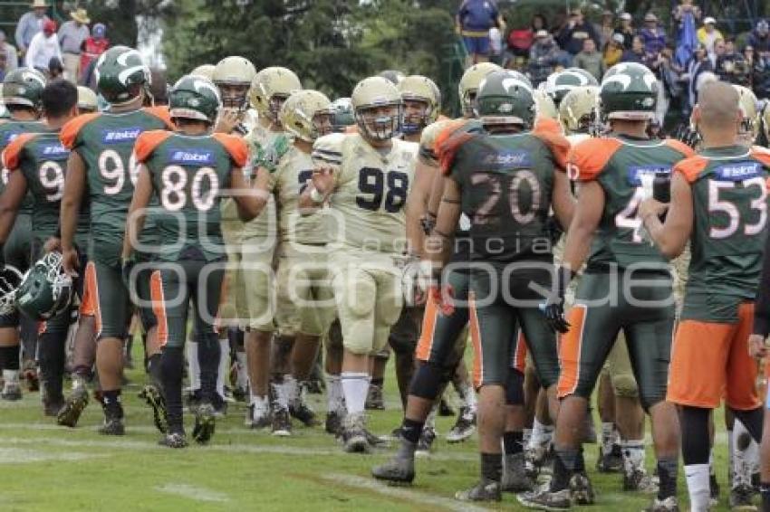 FUTBOL AMERICANO . AZTECAS VS PUMAS