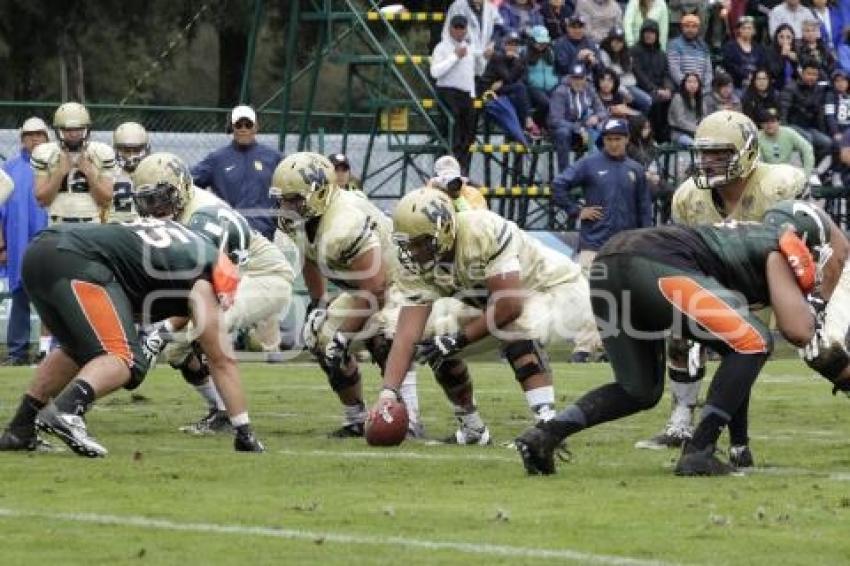 FUTBOL AMERICANO . AZTECAS VS PUMAS