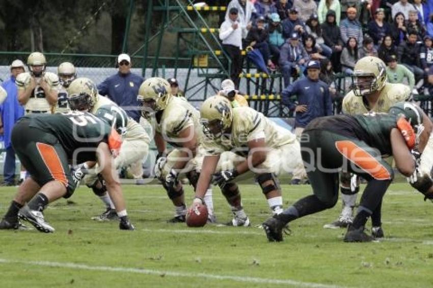 FUTBOL AMERICANO .  AZTECAS VS PUMAS