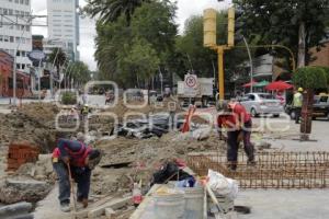 OBRAS . AVENIDA JUÁREZ