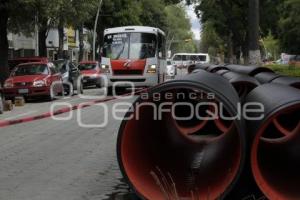 OBRAS . AVENIDA JUÁREZ