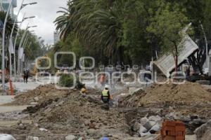 OBRAS . AVENIDA JUÁREZ