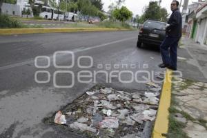 COLADERAS . BASURA