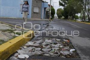 COLADERAS . BASURA